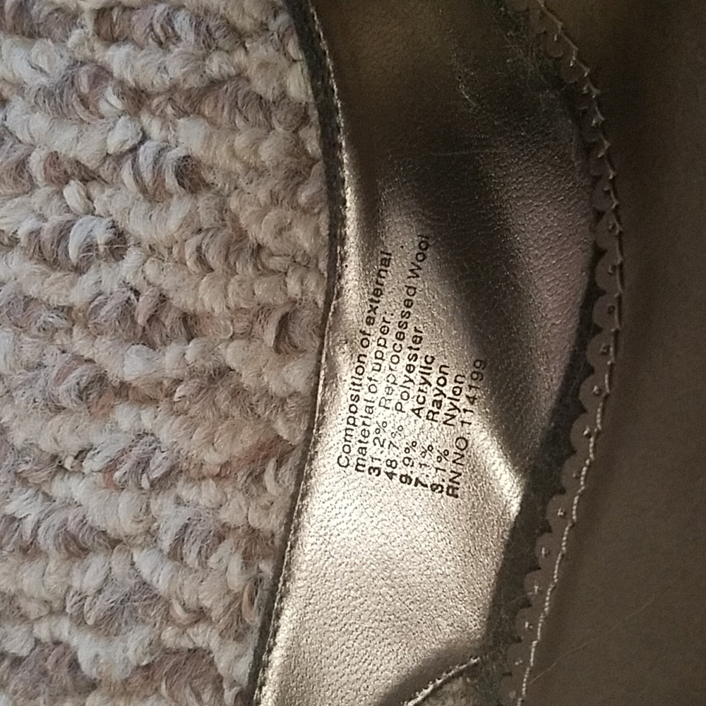 Womens Shoes,  Fioni, size 6, Gray - Picture 6 of 6